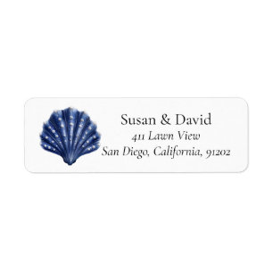 Seashell Personalized Coastal Beach