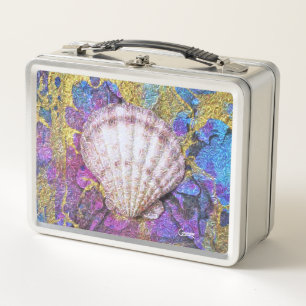Seashell - Retro Lunch Box