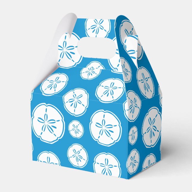 Seashell Sand Dollar Gift Box  (Front Side)