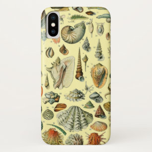 Seashell Shell Mollusk Clam Elegant Classic Art Case-Mate iPhone Case