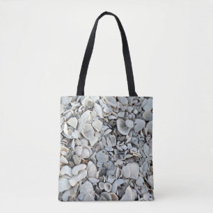 Seashell Shoreline Carry Tote Bag
