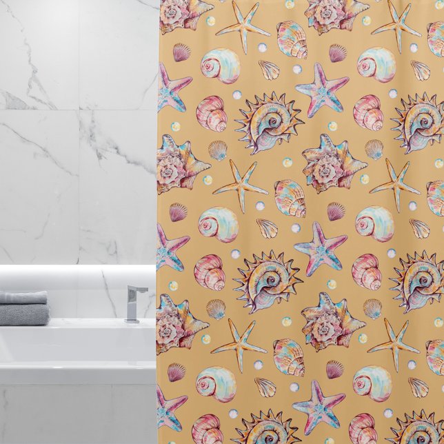 Seashell & Starfish Pattern beach vibes  (Creator Uploaded)