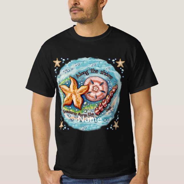 Seashell Treasures  T-Shirt (Front)