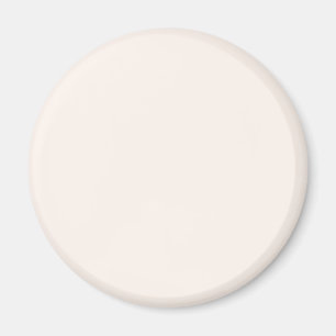 Seashell White FFF5EE - Option to Add Name Magnet