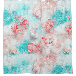 Seashells and Ocean Waves Pattern (14)