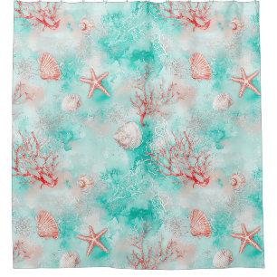 Seashells and Ocean Waves Pattern (9)