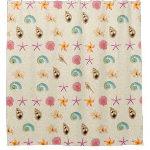 Seashells and Plumeria