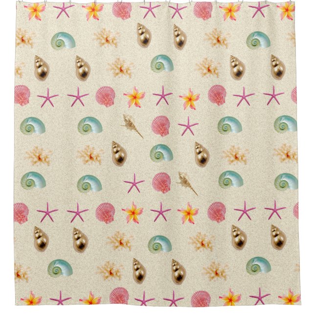 Seashells and Plumeria (Front)