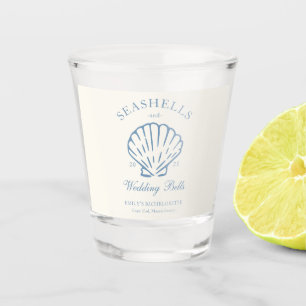 Seashells and Wedding Bells Bachelorette Party Shot Glass