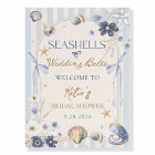 Seashells and Wedding Bells Bridal Shower Welcome