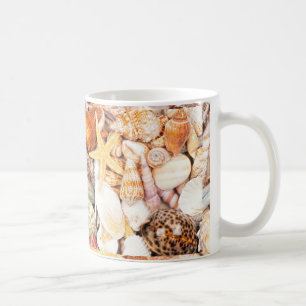 Seashells Background Coffee Mug