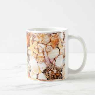 Seashells Background Coffee Mug