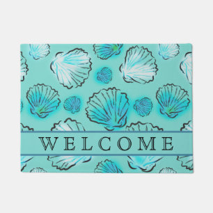 Seashells Beach House Welcome Doormat