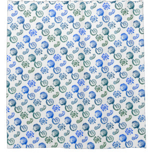 Seashells -  Beach Symbols Pattern