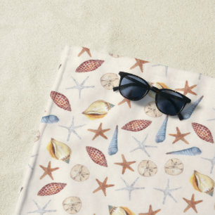 Seashells Beach Towel