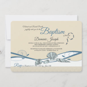 Seashells by the Shore Invitation