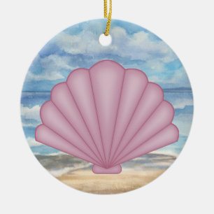 Seashells Ceramic Ornament