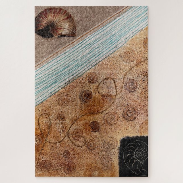seashells collage jigsaw puzzle (Vertical)