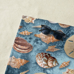 Seashells Collection  Beach Towel