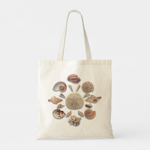 Seashells Collection Mandala Tote Bag