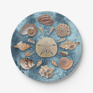 Seashells Collection  Paper Plate