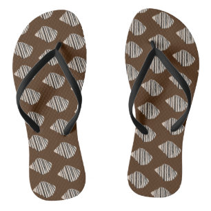 Seashells Flip Flops
