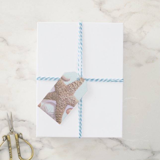 Seashells Gift Tags (With Twine)
