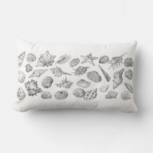 Seashells Lumbar Pillow