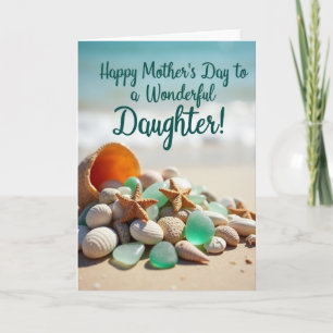 Seashells Mothers Day Card