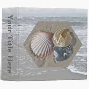 Seashells on the Beach Binder