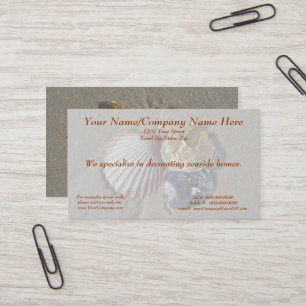Seashells on the Beach Business Card