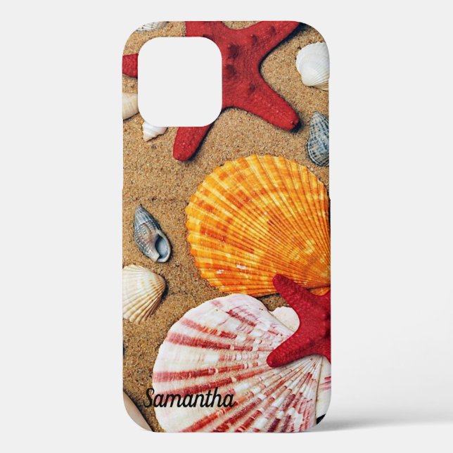 Seashells on the Beach Case-Mate iPhone Case (Back)