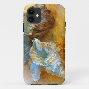 Seashells on the beach iPhone 11 case