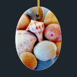 Seashells Ornament<br><div class="desc">A collection of beautiful shells found on the beach will add colours to your Christmas tree.</div>