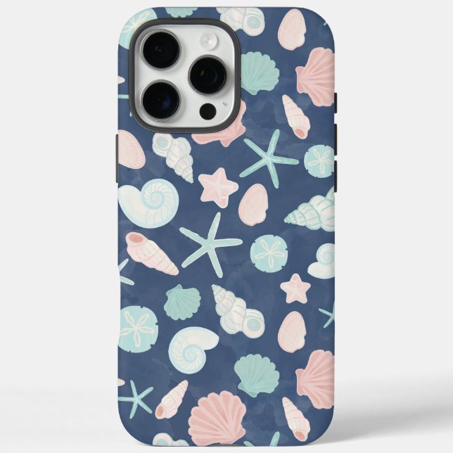 seashells pattern Case-Mate iPhone case (Back)