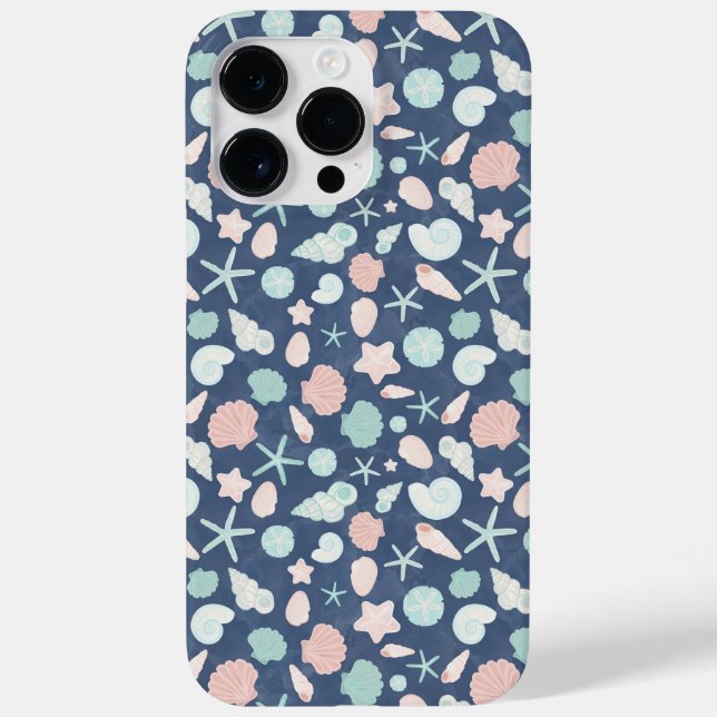 seashells pattern Case-Mate iPhone case (Back)