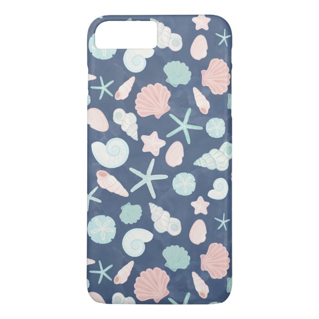 seashells pattern Case-Mate iPhone case (Back)