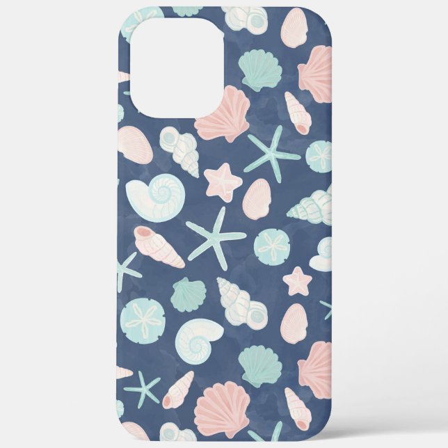 seashells pattern Case-Mate iPhone case (Back)