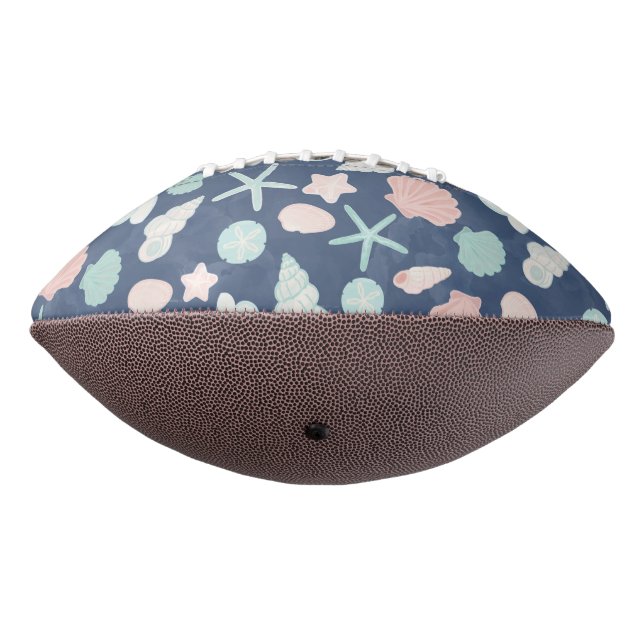 seashells pattern football (Rotated 270)