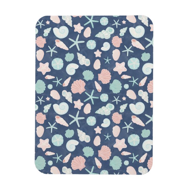 seashells pattern magnet (Vertical)