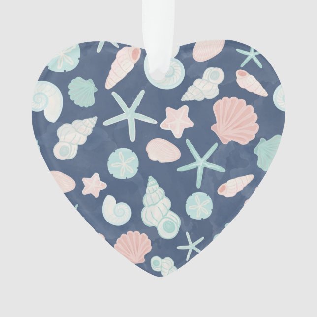 seashells pattern ornament (Front)