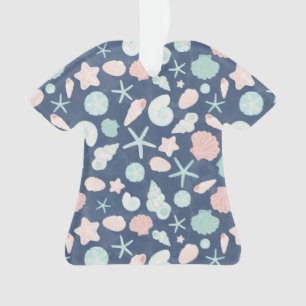 seashells pattern ornament