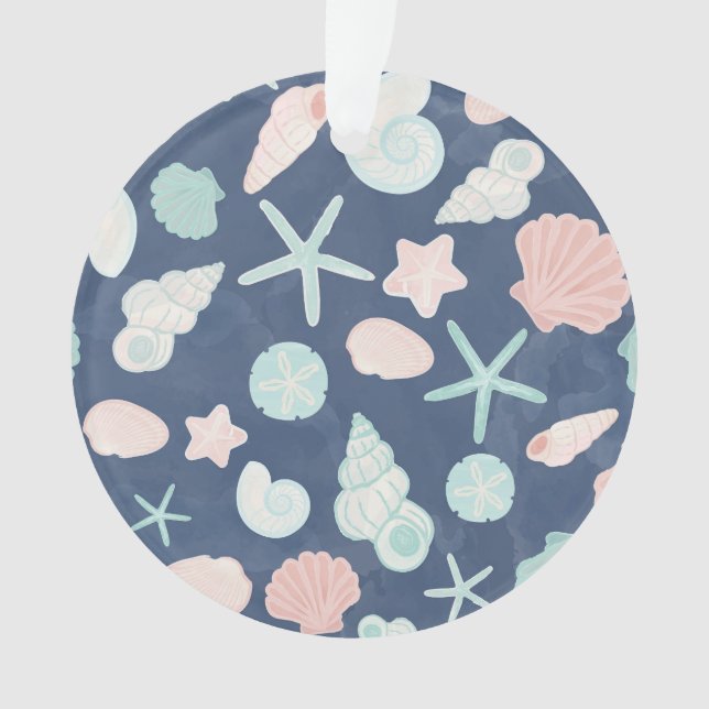 seashells pattern ornament (Front)