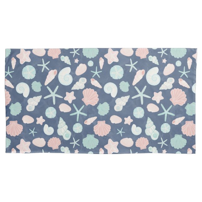 seashells pattern pillowcase (Front)