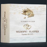 Seashells,Sea,String Lights Script Binder<br><div class="desc">Beach wedding planner.</div>