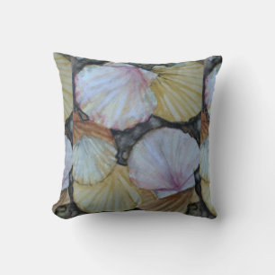 Seashells Throw Pillow