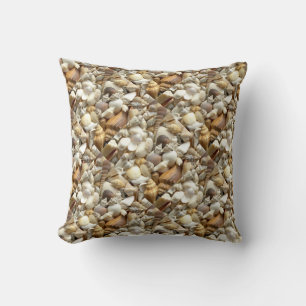 Seashells Throw Pillow