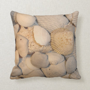 Seashells Throw Pillow