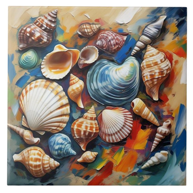 Seashells  tile (Front)