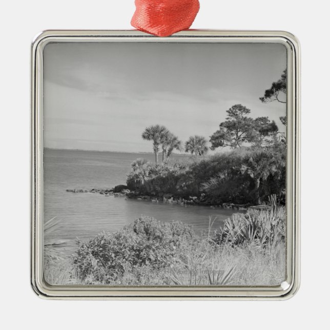 Seashore Metal Ornament (Front)